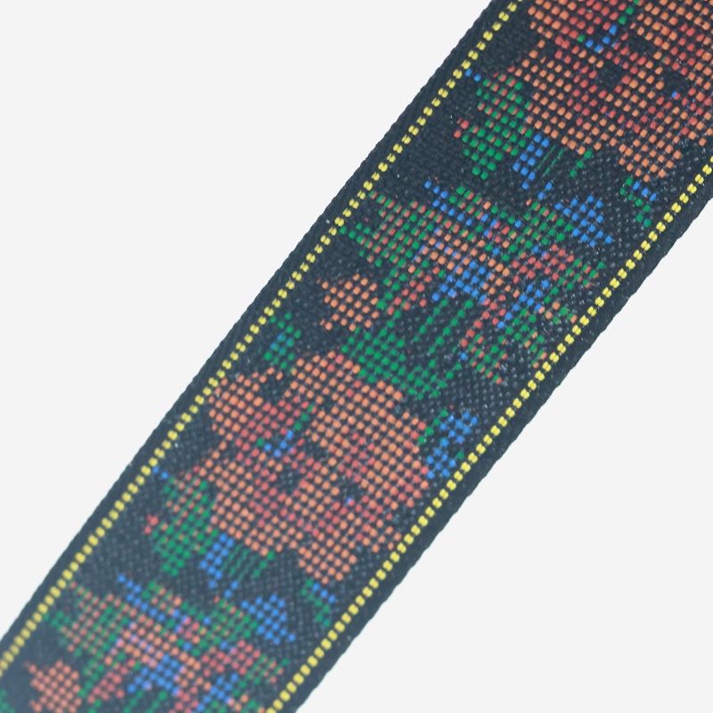 Ethnic-style Retro Floral Jacquard Webbing