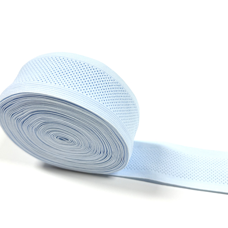 Blue High-Elastic Breathable Nylon Webbing