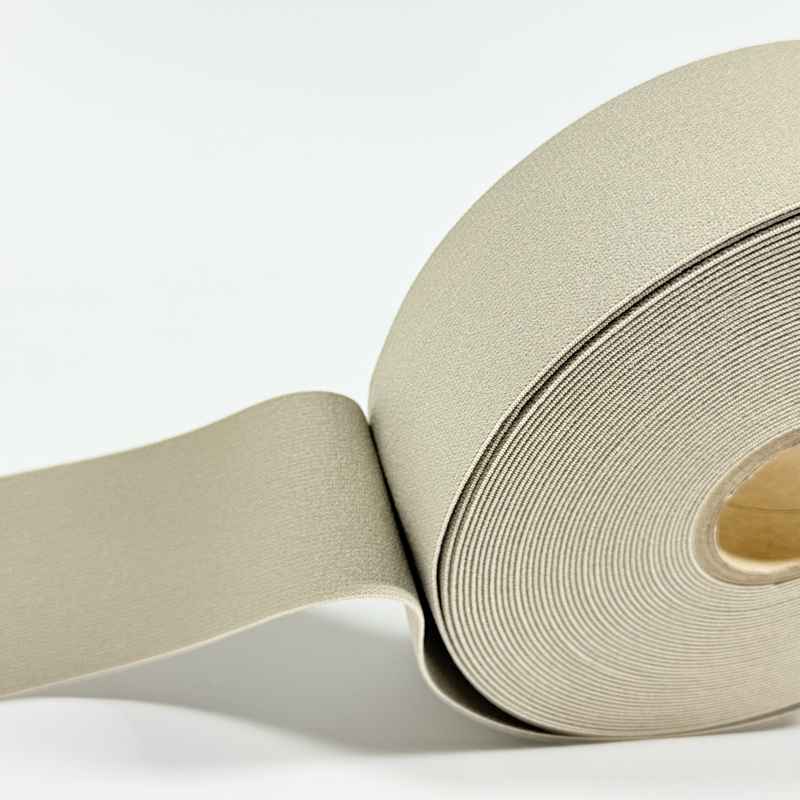 Khaki High-Elastic Nylon Webbing